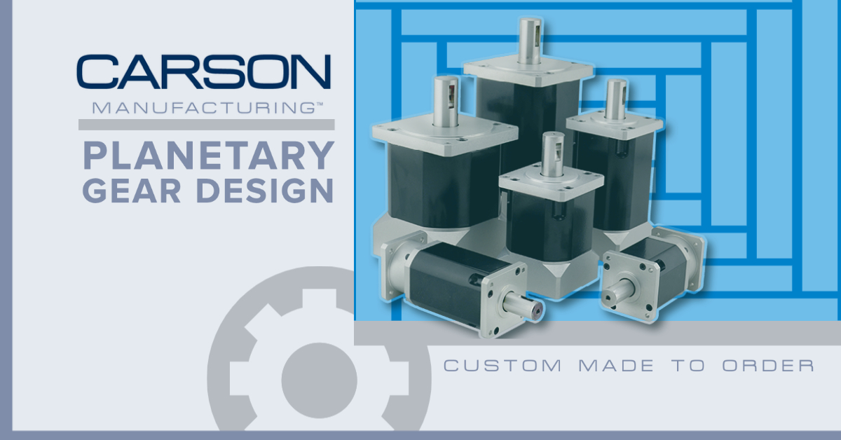 Get A Custom Planetary Gearbox Design For Your Project